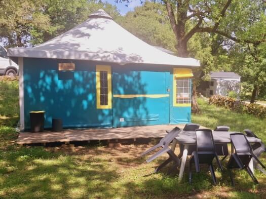 Bungalow en location au camping près de Cahors Le Bel Air