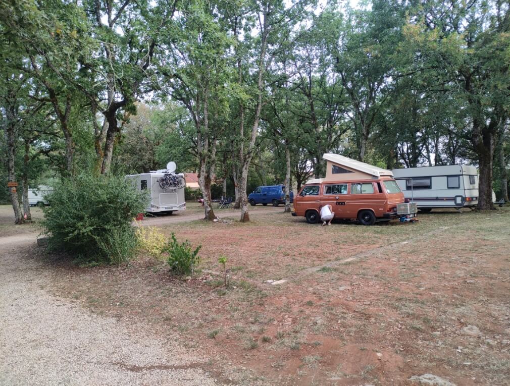 Emplacements camping dans le Lot pour camping-car