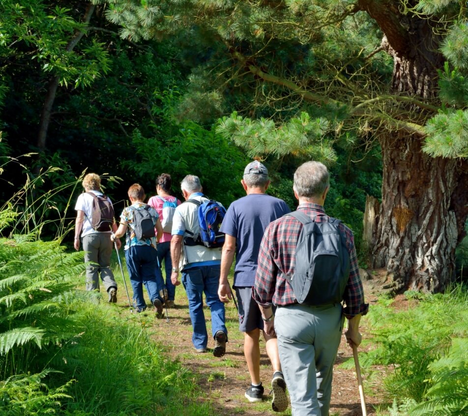Le Bel Air campsite in the Lot welcomes groups of hikers of up to 50 people on a half-board basis