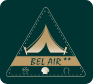 Logo of the Bel Air campsite in the Lot region near Cahors