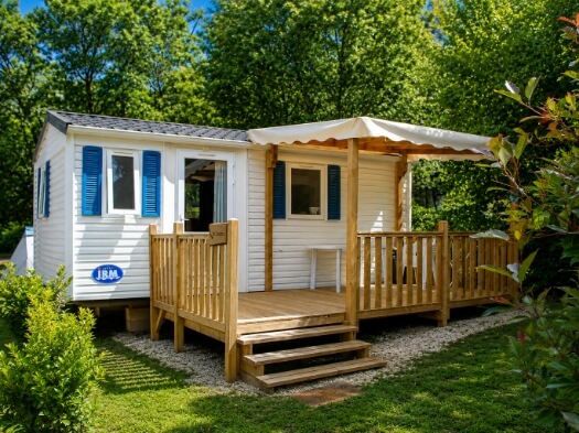 Mobil-home en location au camping près de Cahors Le Bel Air