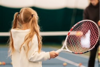 Court de tennis du camping près de Cahors Le Bel Air